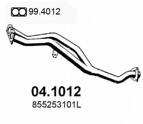 Asso 04.1012 Exhaust pipe 041012