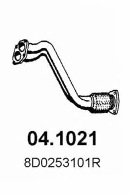 Asso 04.1021 Exhaust pipe 041021