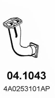 Asso 04.1043 Exhaust pipe 041043