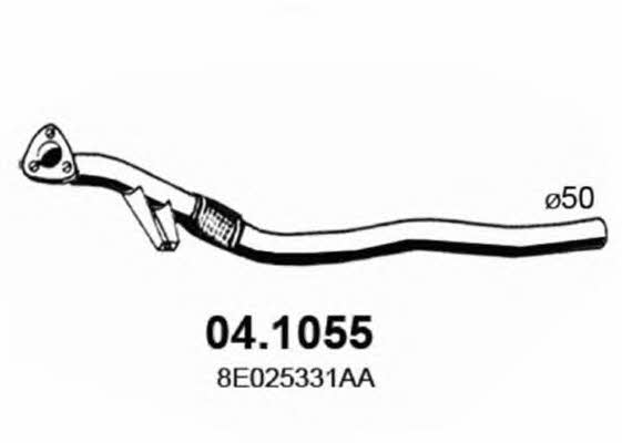 Asso 04.1055 Exhaust pipe 041055