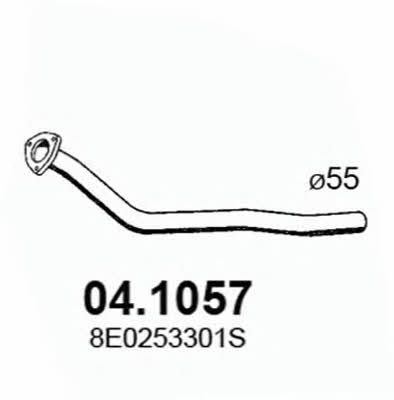 Asso 04.1057 Exhaust pipe 041057