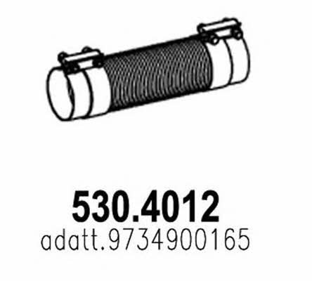Asso 530.4012 Corrugated pipe 5304012