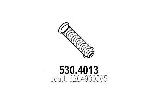 Asso 530.4013 Corrugated pipe 5304013