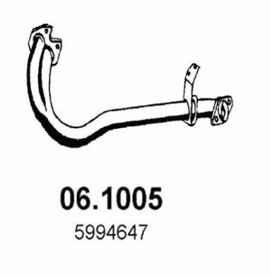 Asso 06.1005 Exhaust pipe 061005