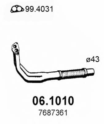 Asso 06.1010 Exhaust pipe 061010