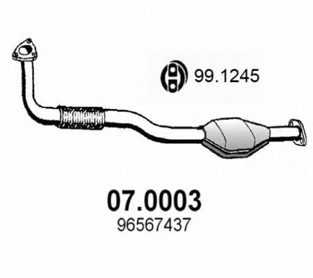  07.0003 Catalytic Converter 070003