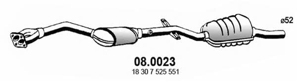 080023 Asso Catalytic Converter