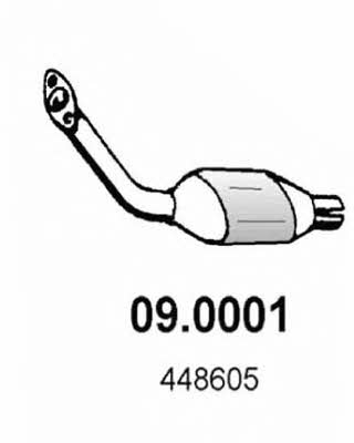 Asso 09.0001 Catalytic Converter 090001