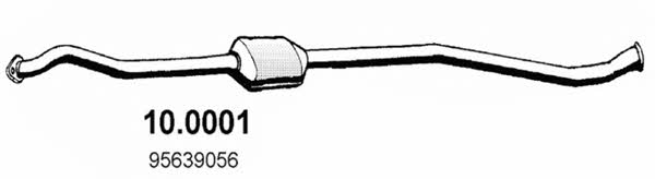 Asso 10.0001 Catalytic Converter 100001