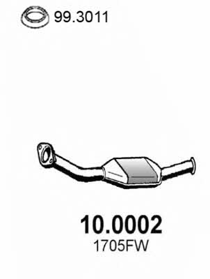 Asso 10.0002 Catalytic Converter 100002