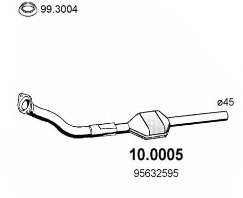  10.0005 Catalytic Converter 100005