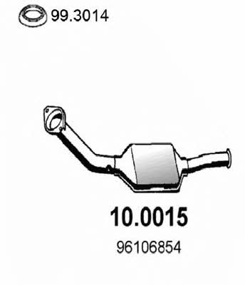 Asso 10.0015 Catalytic Converter 100015