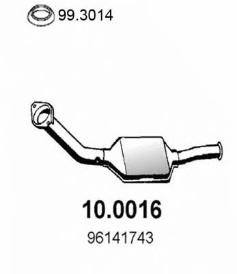 Asso 10.0016 Catalytic Converter 100016