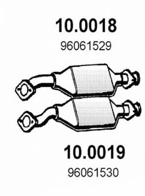 Asso 10.0018 Catalytic Converter 100018