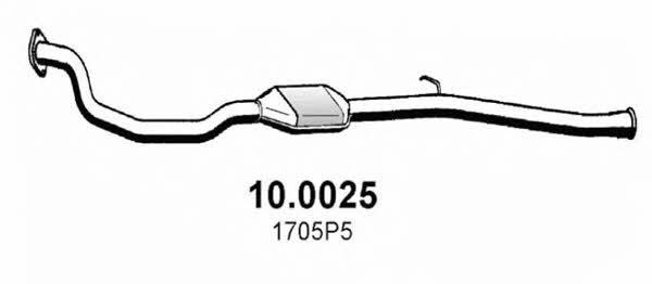 Asso 10.0025 Catalytic Converter 100025