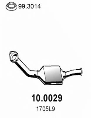 Asso 10.0029 Catalytic Converter 100029