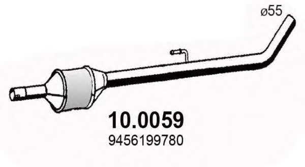 Asso 10.0059 Catalytic Converter 100059