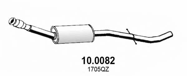 Asso 10.0082 Catalytic Converter 100082