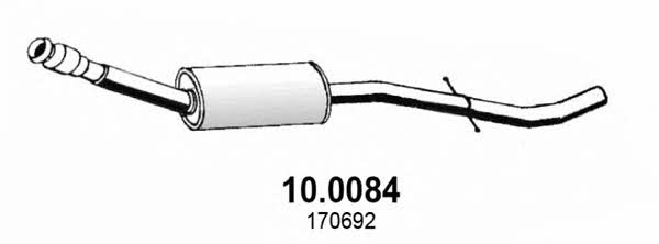 Asso 10.0084 Catalytic Converter 100084
