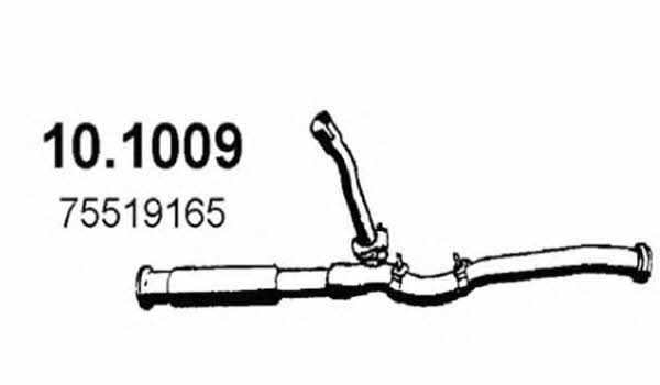 Asso 10.1009 Exhaust pipe 101009