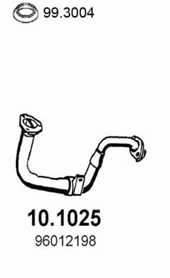 Asso 10.1025 Exhaust pipe 101025