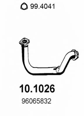 Asso 10.1026 Exhaust pipe 101026