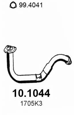 Asso 10.1044 Exhaust pipe 101044