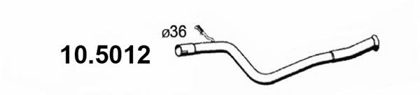 Asso 10.5012 Exhaust pipe 105012