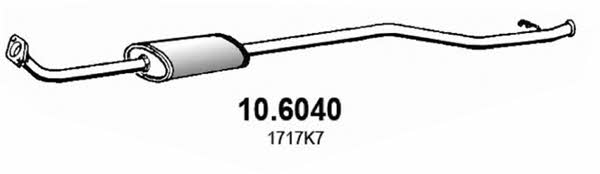 Asso 10.6040 Central silencer 106040