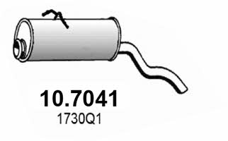 Asso 10.7041 End Silencer 107041