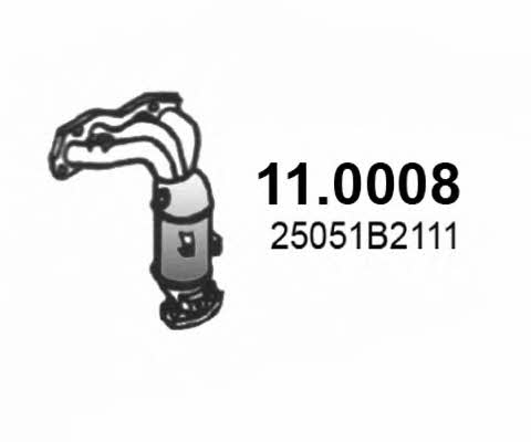 Asso 11.0008 Catalytic Converter 110008