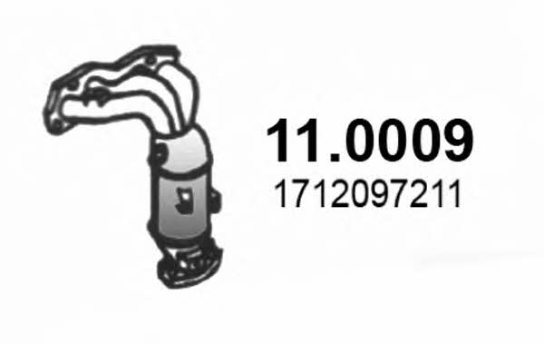 Asso 11.0009 Catalytic Converter 110009