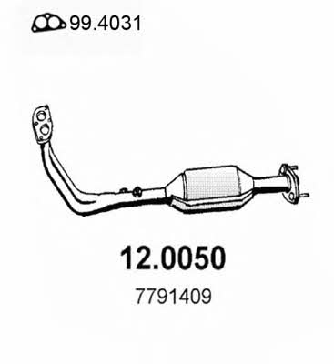 Asso 12.0050 Catalytic Converter 120050