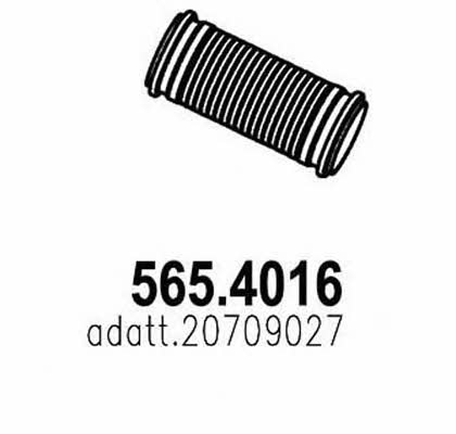 Asso 565.4016 Corrugated pipe 5654016