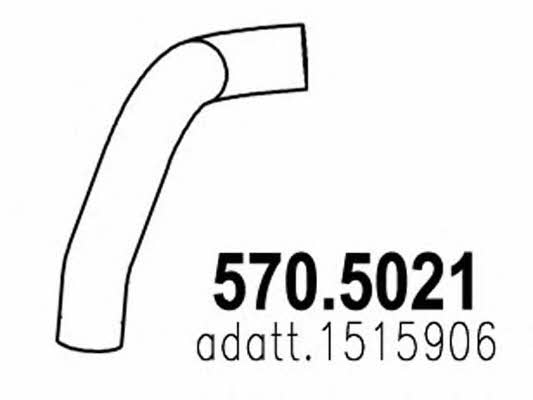 Asso 570.5021 Exhaust pipe 5705021