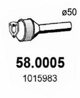 Asso 58.0005 Catalytic Converter 580005