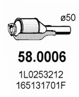 Asso 58.0006 Catalytic Converter 580006