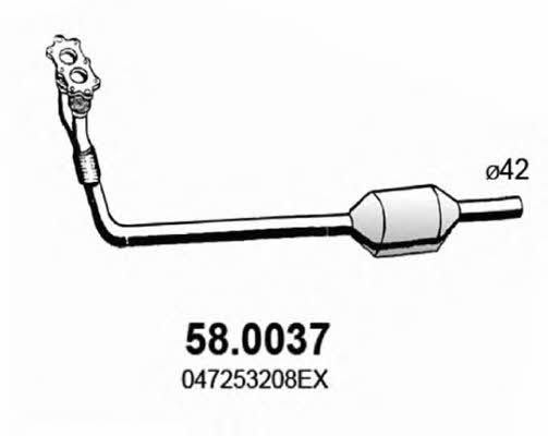  58.0037 Catalytic Converter 580037