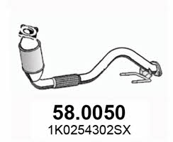 Asso 58.0050 Catalytic Converter 580050