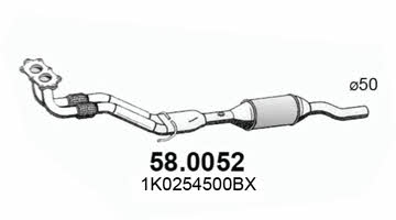 Asso 58.0052 Catalytic Converter 580052