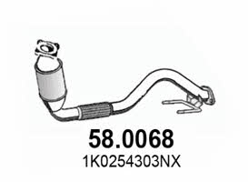 Asso 58.0068 Catalytic Converter 580068