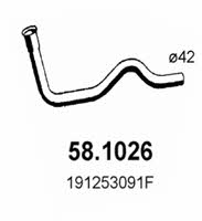Asso 58.1026 Exhaust pipe 581026