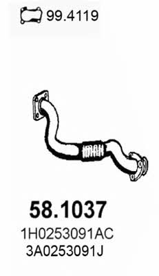 Asso 58.1037 Exhaust pipe 581037