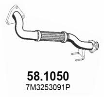  58.1050 Exhaust pipe 581050