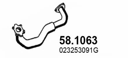 Asso 58.1063 Exhaust pipe 581063
