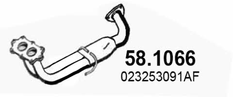 Asso 58.1066 Exhaust pipe 581066