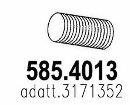 Asso 585.4013 Corrugated pipe 5854013
