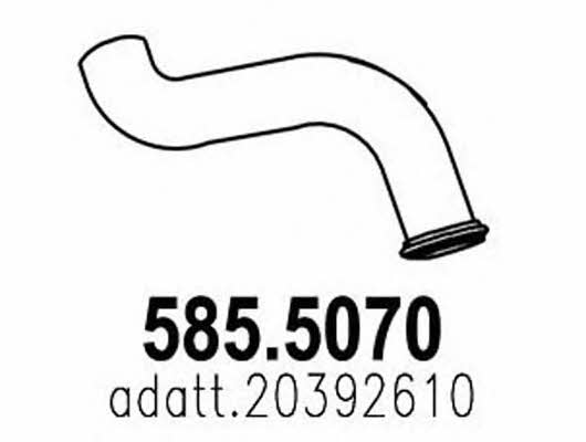 Asso 585.5070 Exhaust pipe 5855070
