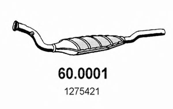 Asso 60.0001 Catalytic Converter 600001