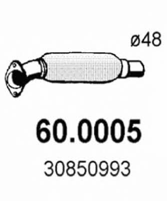 Asso 60.0005 Catalytic Converter 600005